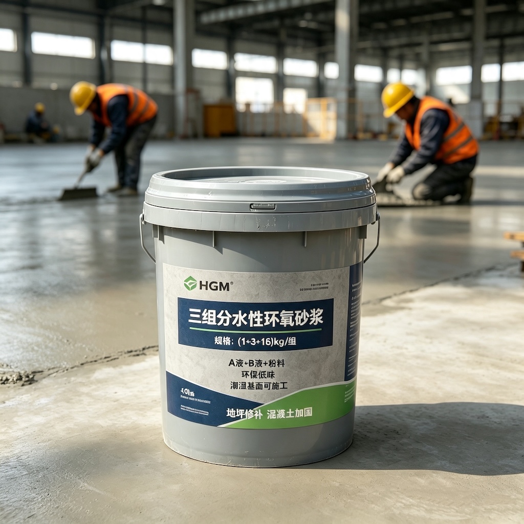 文成三组份水性环氧砂浆